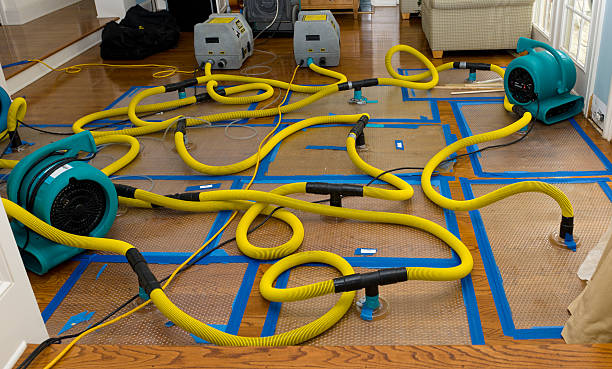 Professional Burst Pipe Water Damage technician working in Portola Valley, CA